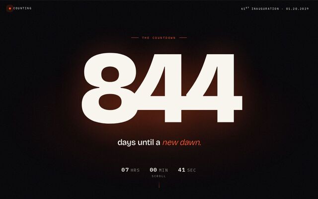 IsIt2029Yet countdown page